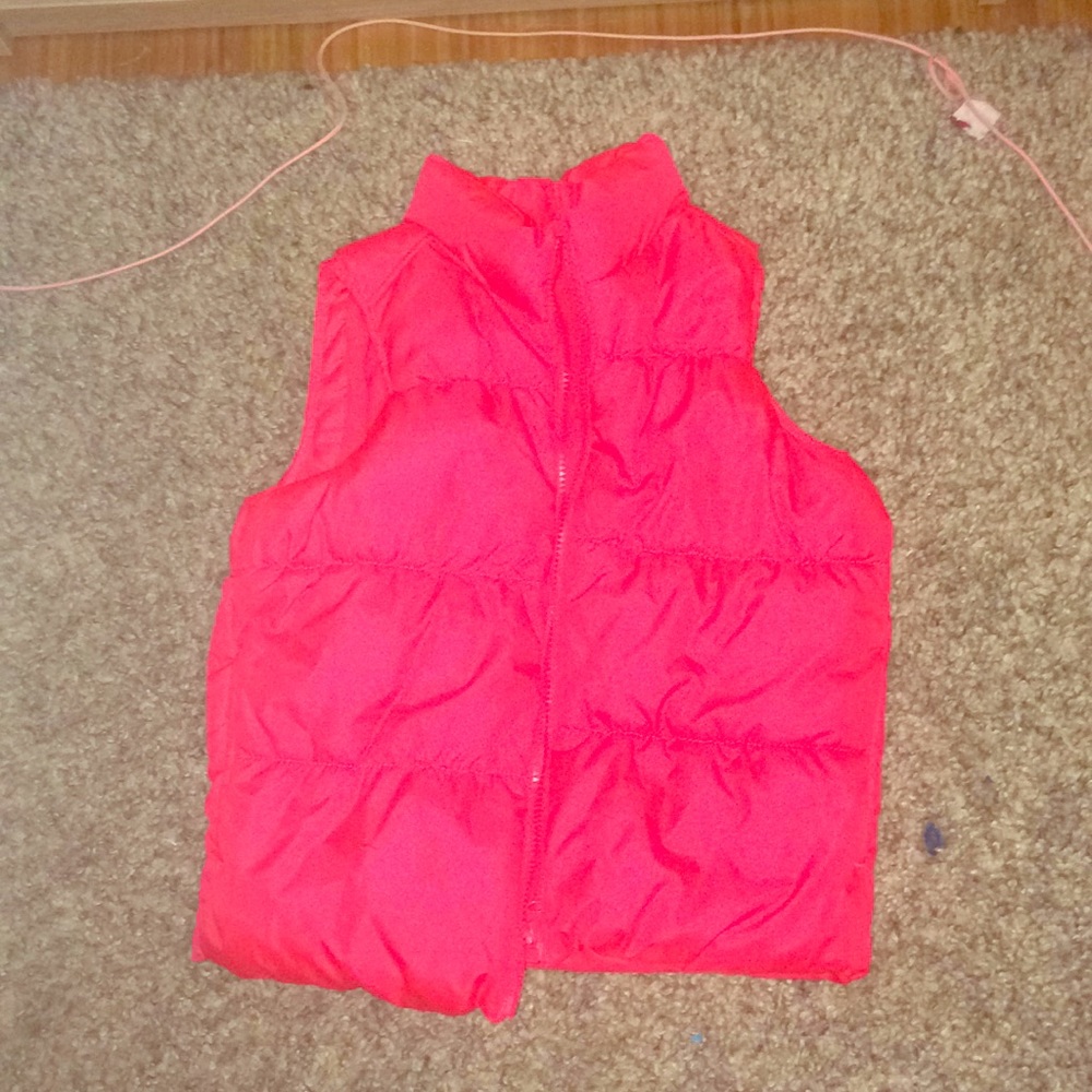 Pink vest